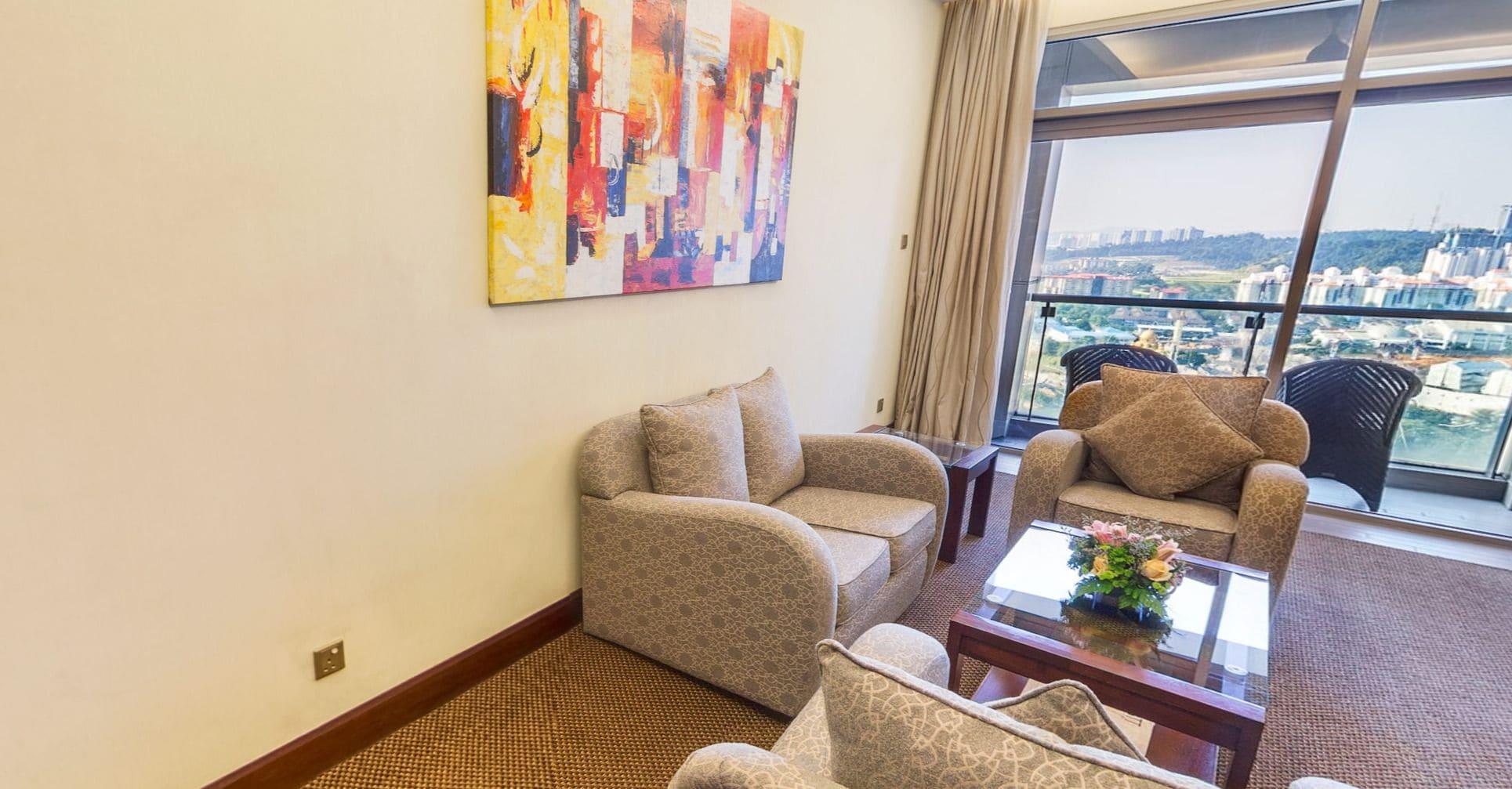 St Giles Gardens Kuala Lumpur Bagian luar foto Living room
