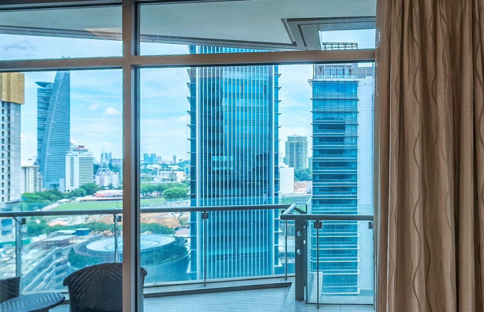 St Giles Gardens Kuala Lumpur Bagian luar foto View from a room at the hotel